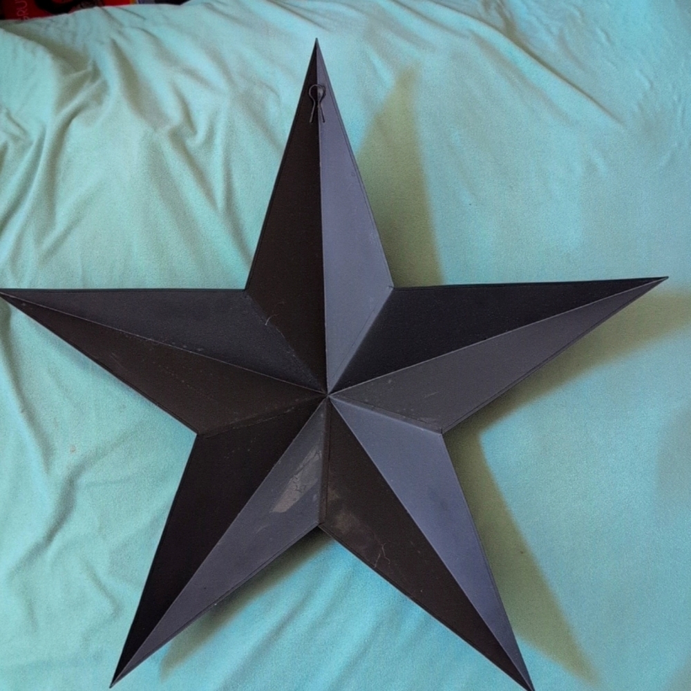 Shelf#1       Rustic Metal Star Wall Decor - Picture 2 of 5